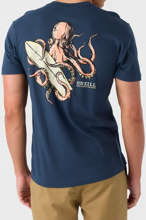 O’Neill Tees^SEA SPIDER STANDARD FIT TEE NEW NAVY