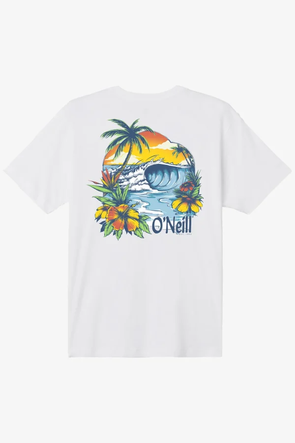 O’Neill Tees^SHANGRI-LA TEE WHITE