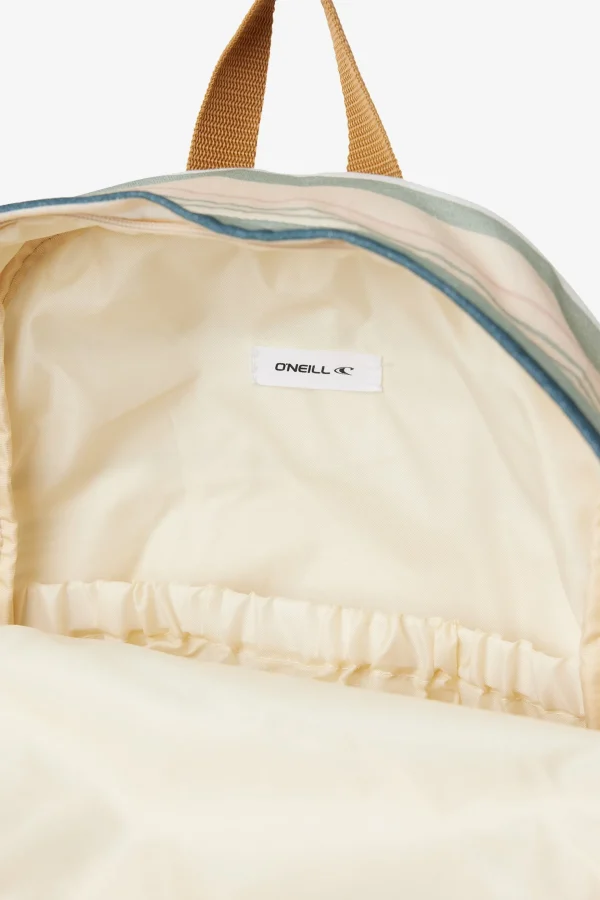 O’Neill Accessories^SHORELINE BAVARO STRIPE BACKPACK MOTHER OF PEARL