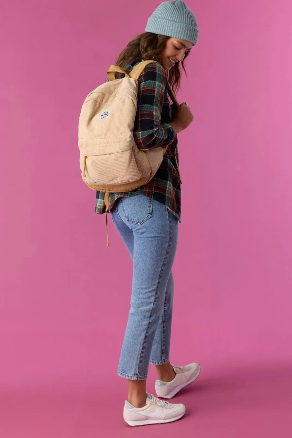 O’Neill Accessories | Bags & Backpacks^SHORELINE CORDUROY BACKPACK TAN