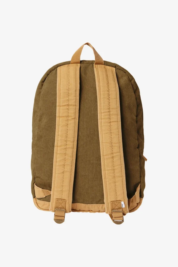 O’Neill Accessories^SHORELINE CORDUROY BACKPACK MILITARY OLIVE