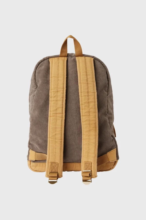 O’Neill Accessories^SHORELINE CORDUROY BACKPACK DEEP TAUPE