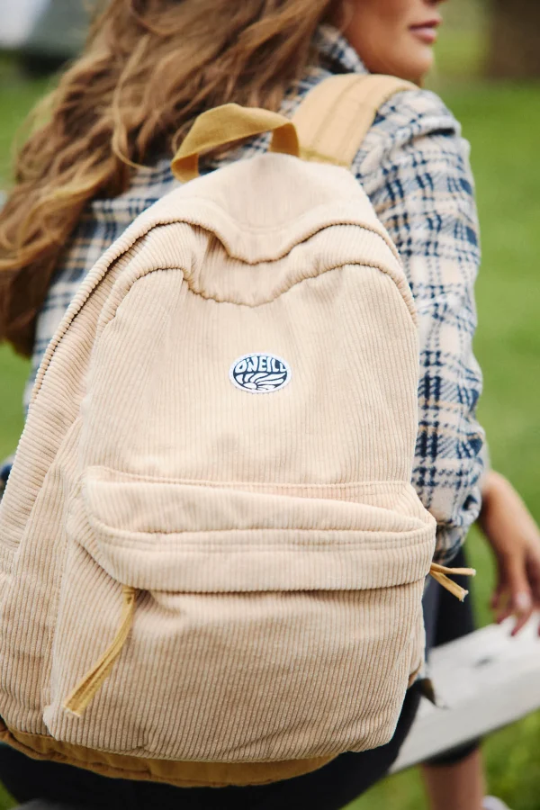 O’Neill Accessories | Bags & Backpacks^SHORELINE CORDUROY BACKPACK TAN