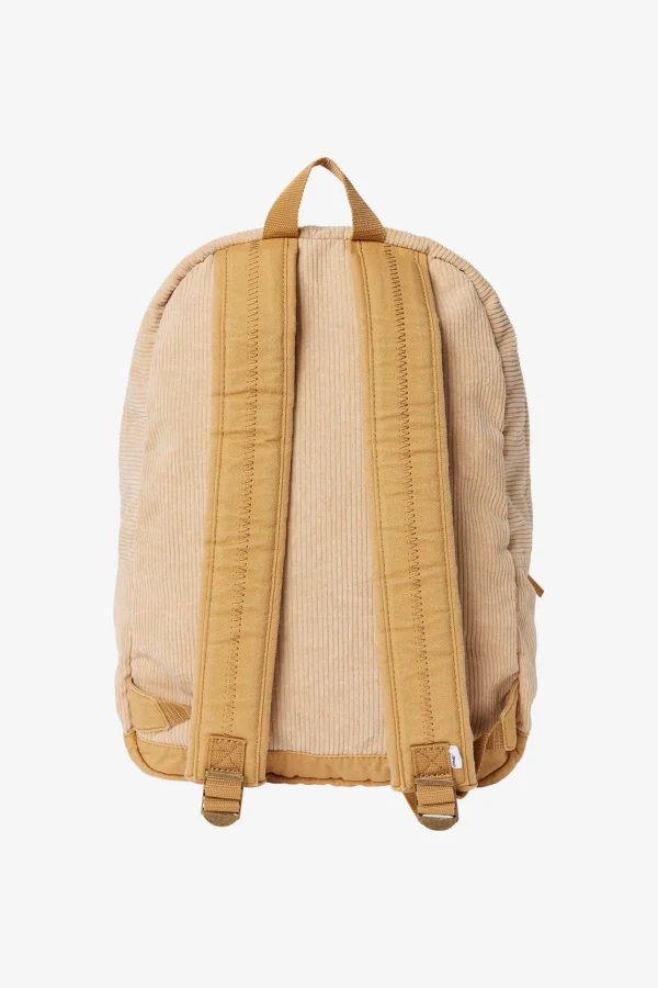 O’Neill Accessories | Bags & Backpacks^SHORELINE CORDUROY BACKPACK TAN