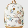 O’Neill Accessories^SHORELINE NAAM FLORAL BACKPACK WHITE