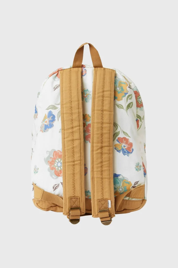 O’Neill Accessories^SHORELINE NAAM FLORAL BACKPACK WHITE