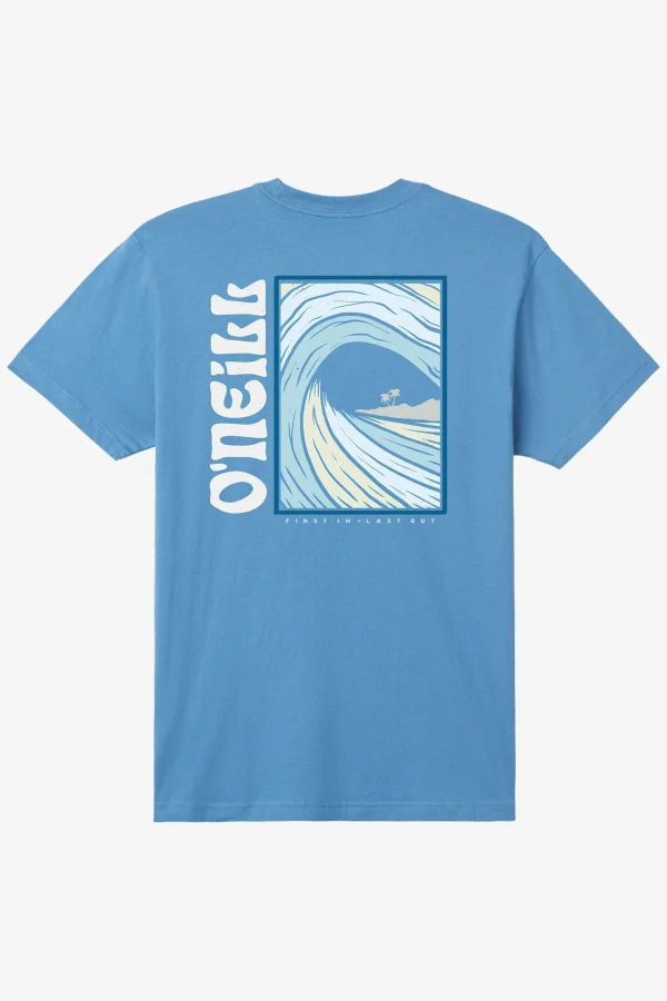 O’Neill Tees^SIDE WAVE TEE COPEN BLUE