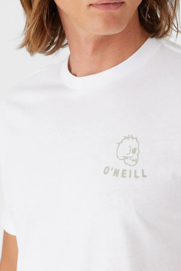 O’Neill Tees^SKATE BONES TEE WHITE