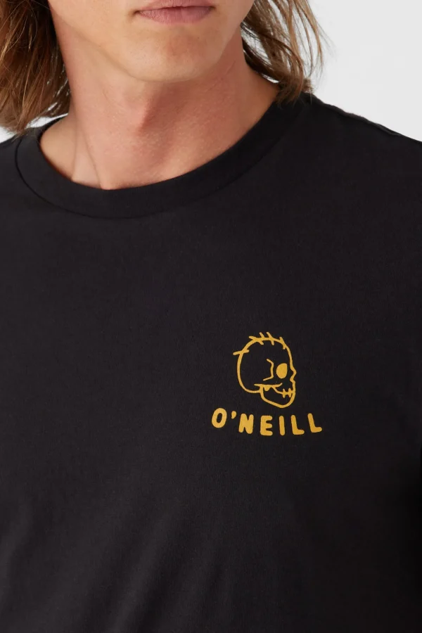 O’Neill Tees^SKATE BONES TEE BLACK