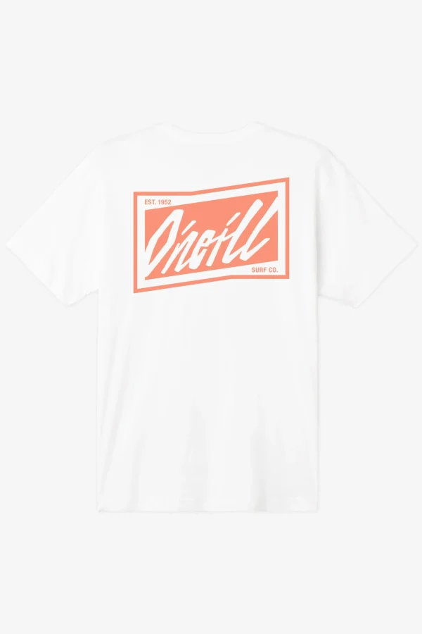 O’Neill Tees^SKEWED TEE WHITE