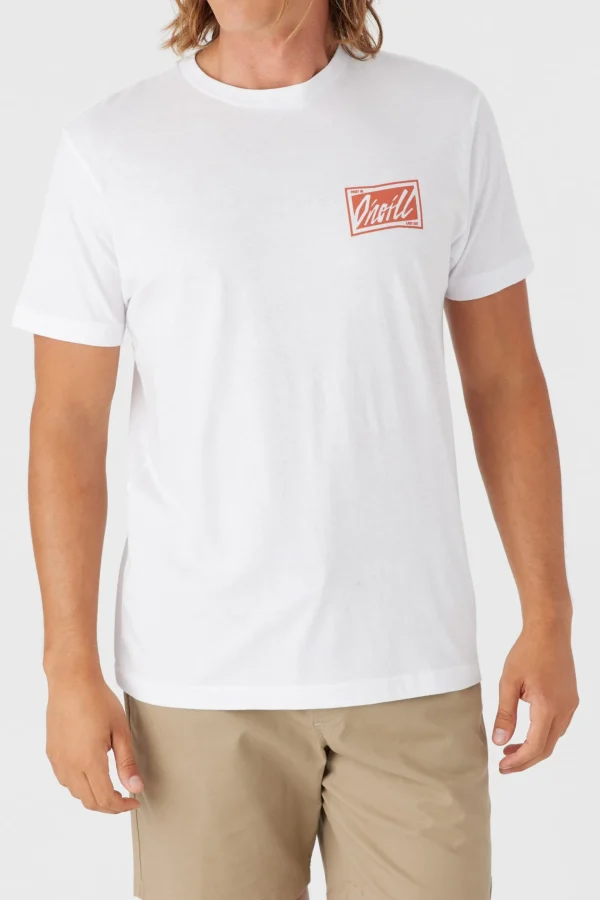 O’Neill Tees^SKEWED TEE WHITE