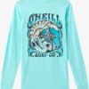 O’Neill Tees^SKIN & BONES LONG SLEEVE TEE MINT