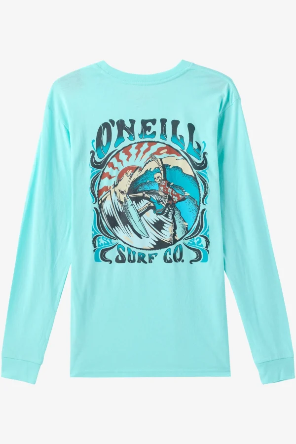 O’Neill Tees^SKIN & BONES LONG SLEEVE TEE MINT