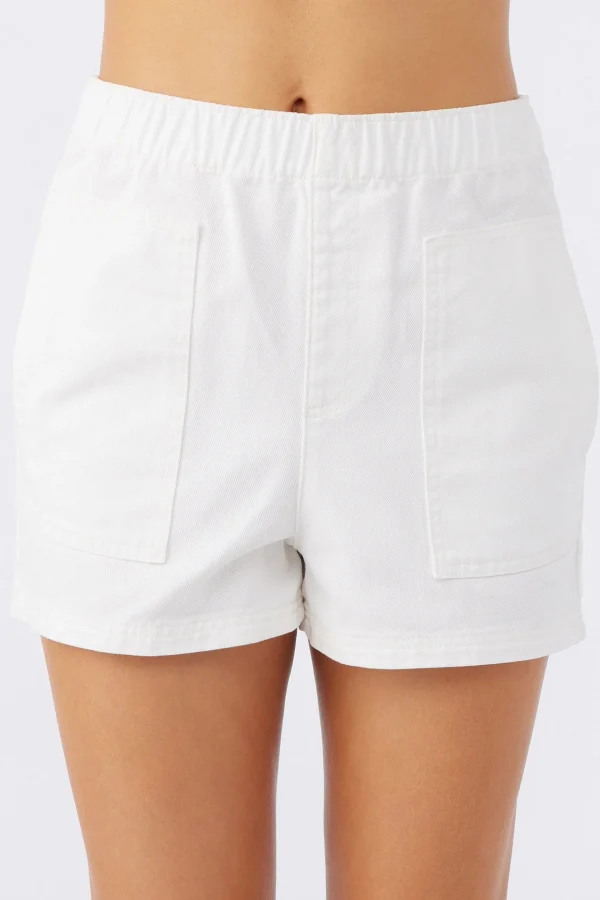 O’Neill Bottoms^SONNET DENIM SHORTS WHITE