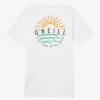 O’Neill Tees^SOUND & FURY TEE WHITE HEATHER