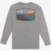 O’Neill Tees^STACKED STANDARD FIT LONG SLEEVE TEE HEATHER GREY