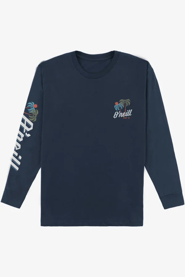 O’Neill Tees^STEADFAST STANDARD FIT LONG SLEEVE TEE NEW NAVY