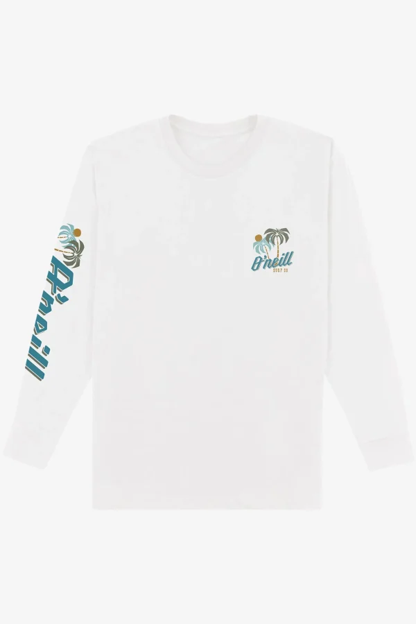 O’Neill Tees^STEADFAST STANDARD FIT LONG SLEEVE TEE WHITE