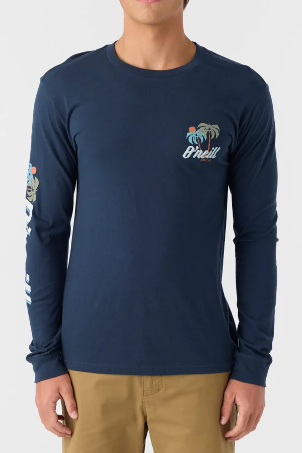 O’Neill Tees^STEADFAST STANDARD FIT LONG SLEEVE TEE NEW NAVY