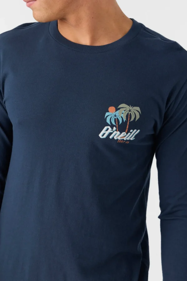 O’Neill Tees^STEADFAST STANDARD FIT LONG SLEEVE TEE NEW NAVY