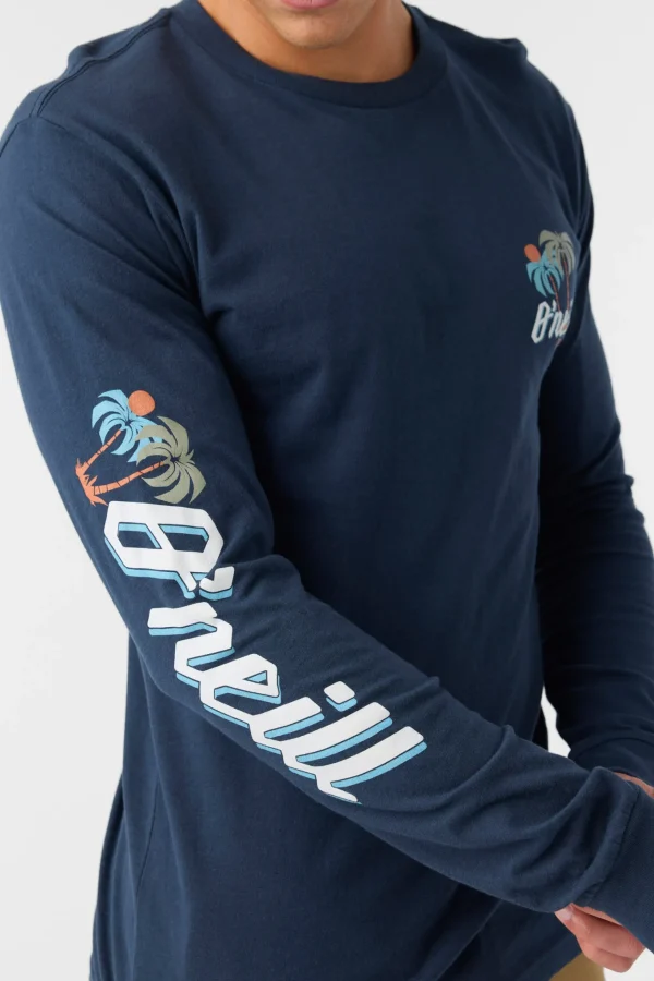 O’Neill Tees^STEADFAST STANDARD FIT LONG SLEEVE TEE NEW NAVY