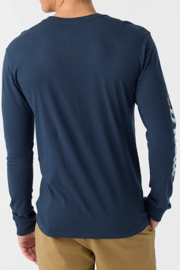 O’Neill Tees^STEADFAST STANDARD FIT LONG SLEEVE TEE NEW NAVY