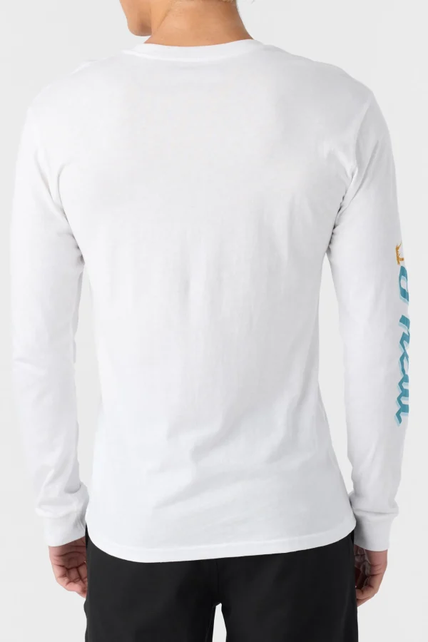 O’Neill Tees^STEADFAST STANDARD FIT LONG SLEEVE TEE WHITE