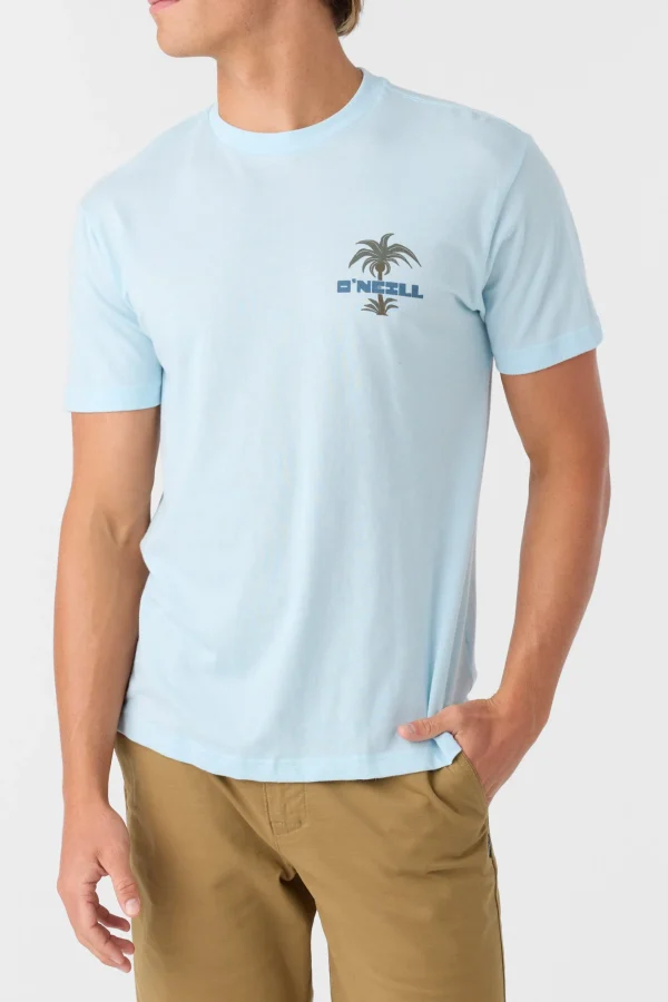 O’Neill Tees^STRAINDS STANDARD FIT TEE SKY BLUE HEATHER