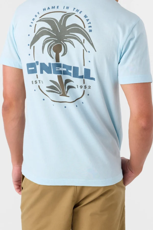 O’Neill Tees^STRAINDS STANDARD FIT TEE SKY BLUE HEATHER