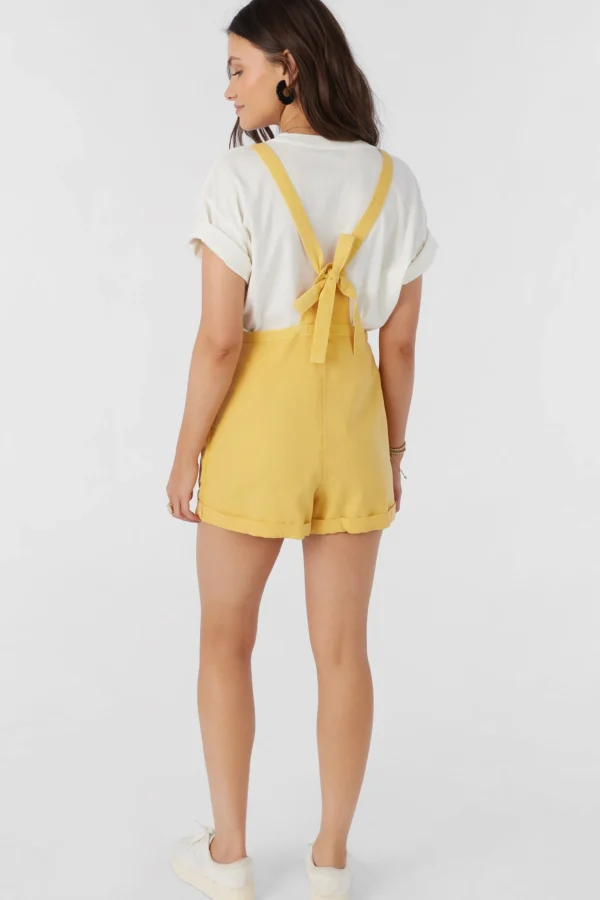 O’Neill Cover-Ups | Jumpsuits & Rompers^SUMMERLIN OVERALL ROMPER MIMOSA