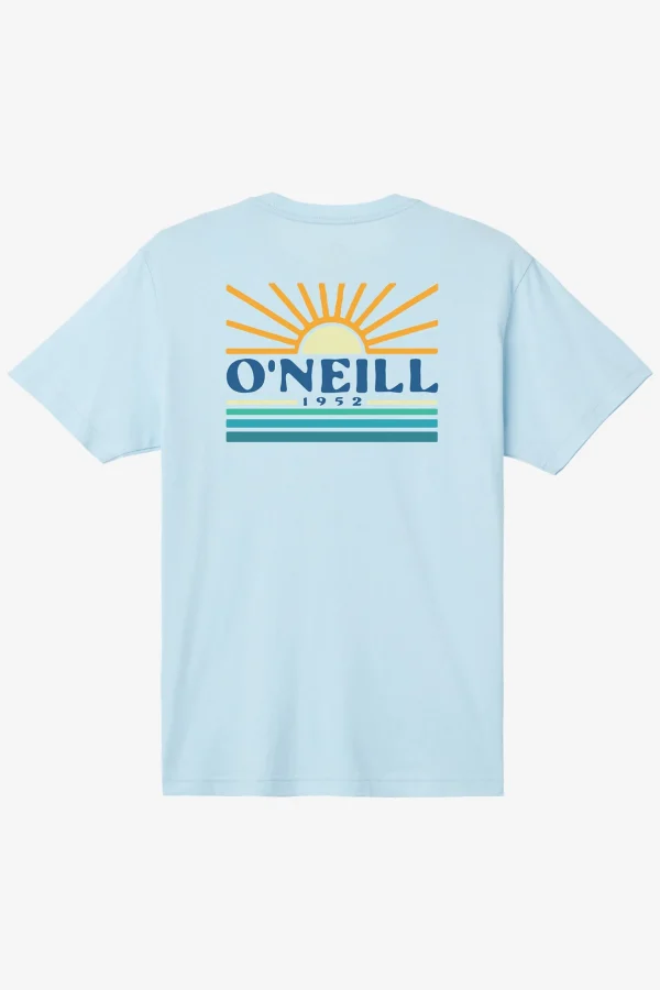 O’Neill Tees^SUN SUPPLY TEE SKY BLUE HEATHER