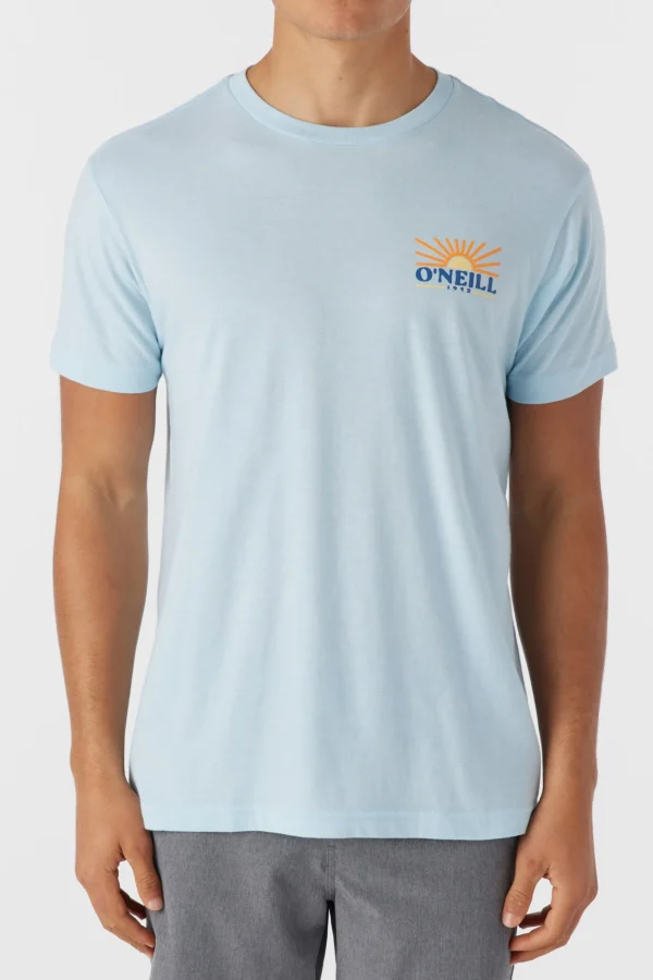 O’Neill Tees^SUN SUPPLY TEE SKY BLUE HEATHER