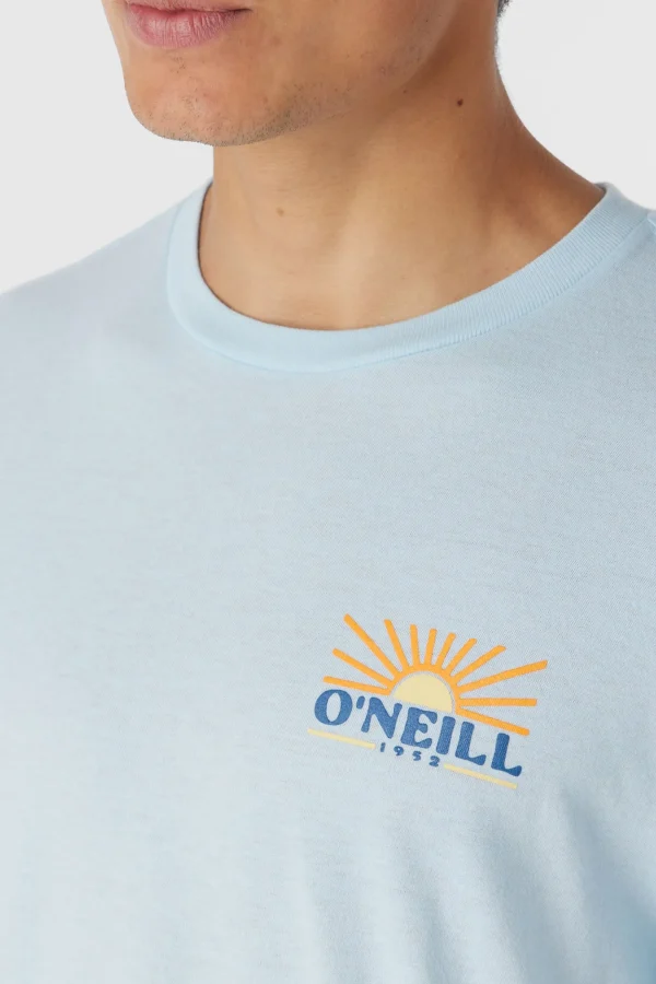 O’Neill Tees^SUN SUPPLY TEE SKY BLUE HEATHER