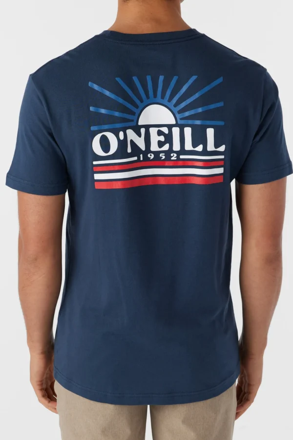 O’Neill Tees^SUN SUPPLY TEE NAVY 2