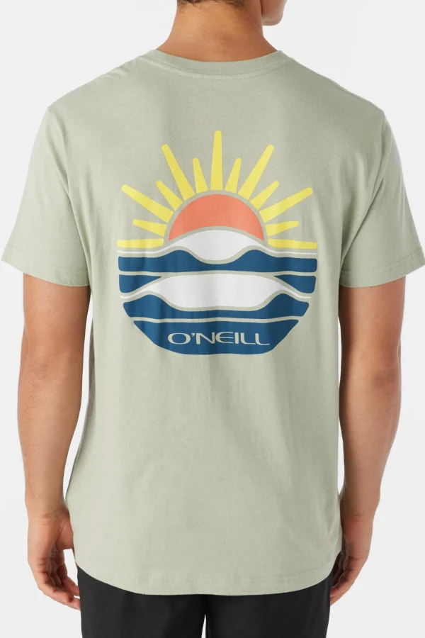 O’Neill Tees^SUN SWELL TEE SEAGRASS