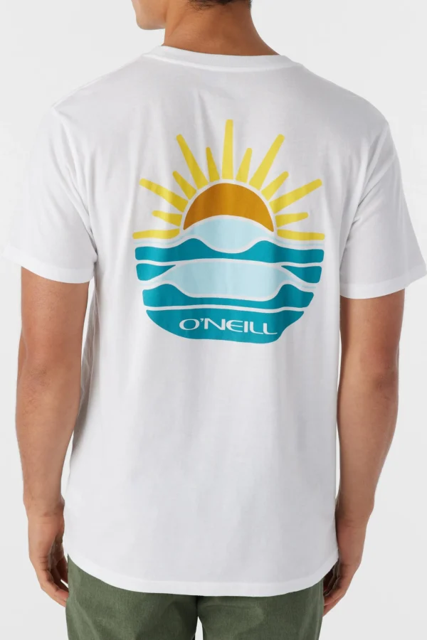 O’Neill Tees^SUN SWELL TEE WHITE