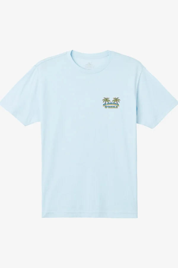 O’Neill Tees^SUNUP STANDARD FIT TEE SKY BLUE HEATHER