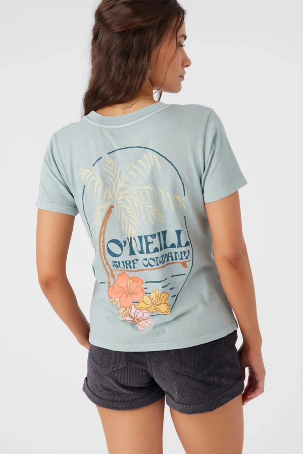 O’Neill Graphic Tees & Tanks^SUPER RAD TEE SILVER BLUE