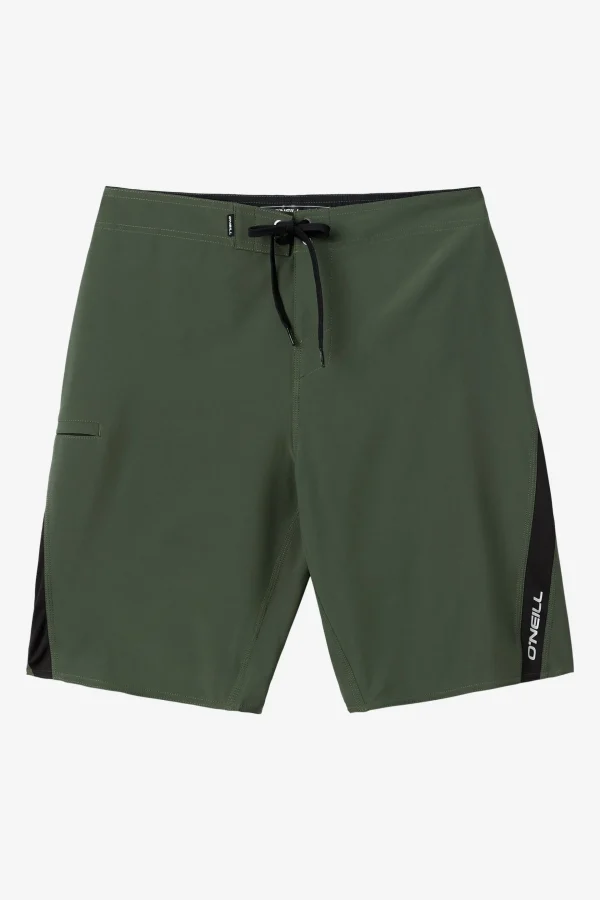 O’Neill Performance^SUPERFREAK SOLID 21" BOARDSHORTS DARK OLIVE