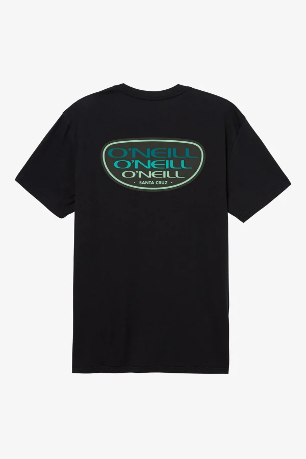 O’Neill Tees^SUPERSUIT SANTA CRUZ TEE BLACK