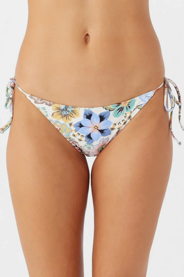 O’Neill Medium | Bikini Bottoms^TALITHA FLORAL MARACAS TIE SIDE BOTTOMS VANILLA