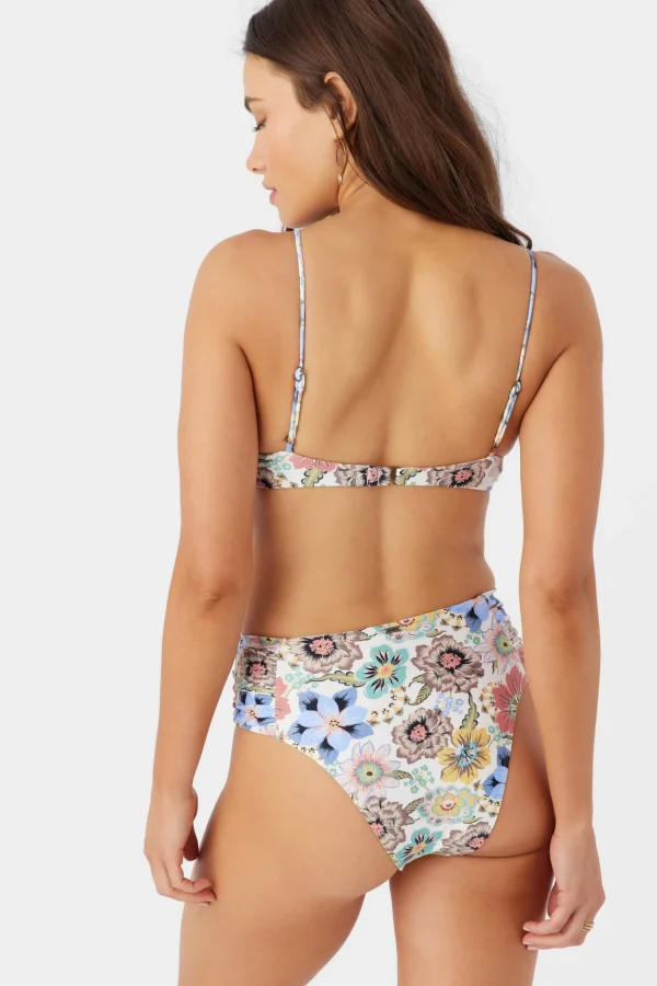 O’Neill D/Dd Cup | Bralette^TALITHA FLORAL PISMO TALL TRI BRALETTE TOP VANILLA