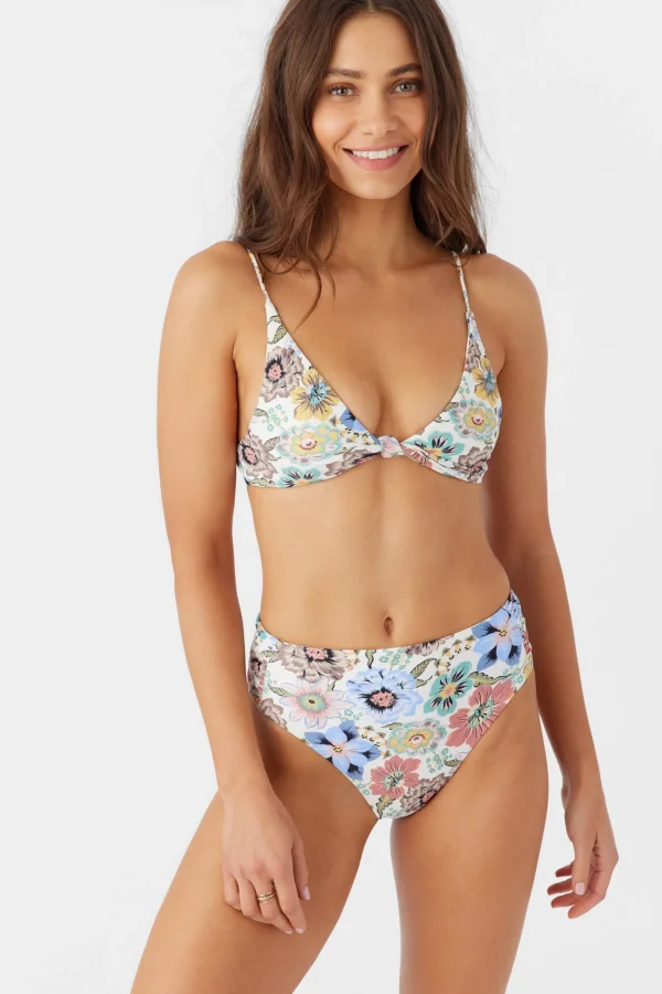 O’Neill D/Dd Cup | Bralette^TALITHA FLORAL PISMO TALL TRI BRALETTE TOP VANILLA