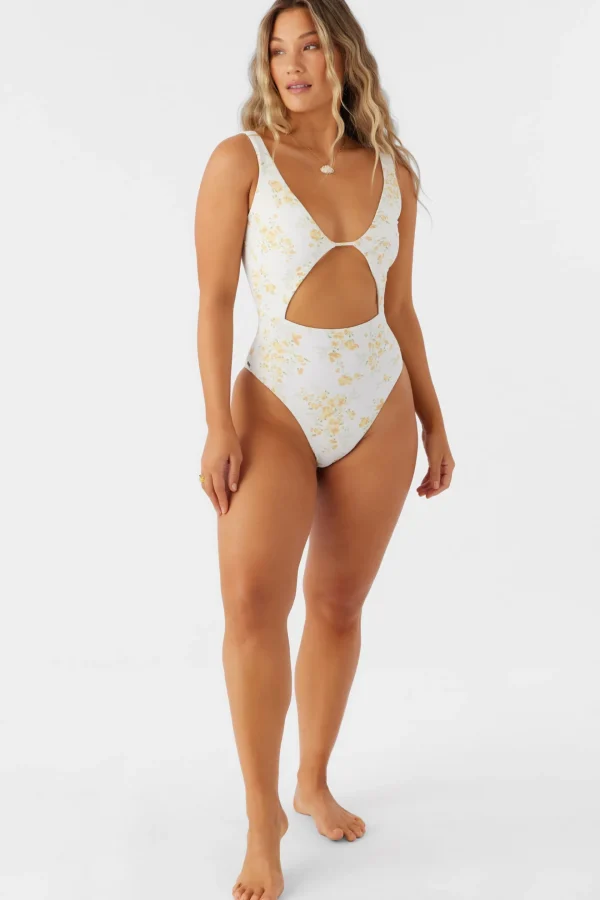 O’Neill One-Pieces^TATIANNA FLORAL MORRO BAY ONE-PIECE VANILLA