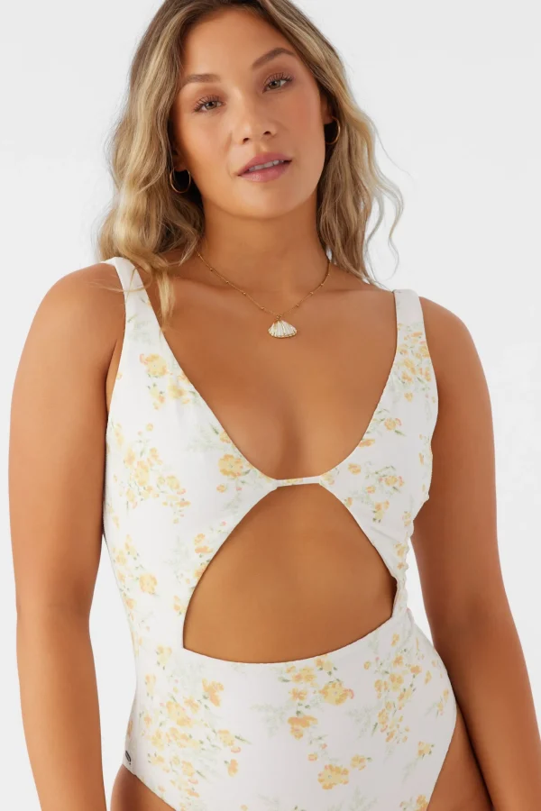 O’Neill One-Pieces^TATIANNA FLORAL MORRO BAY ONE-PIECE VANILLA