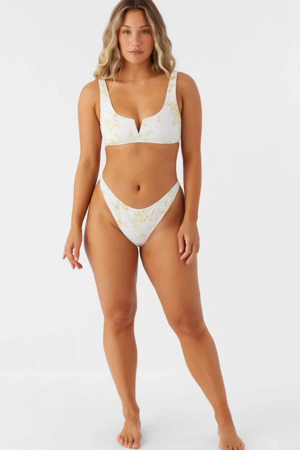 O’Neill D/Dd Cup | Bralette^TATIANNA FLORAL POPOYO V-WIRE BRALETTE TOP VANILLA