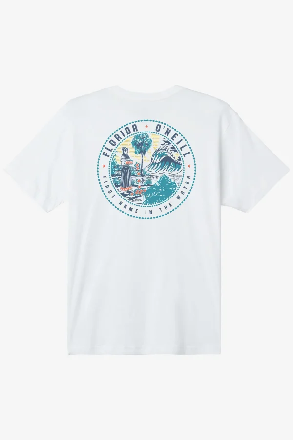 O’Neill Tees^THE SUNSHINE SEAL TEE WHITE