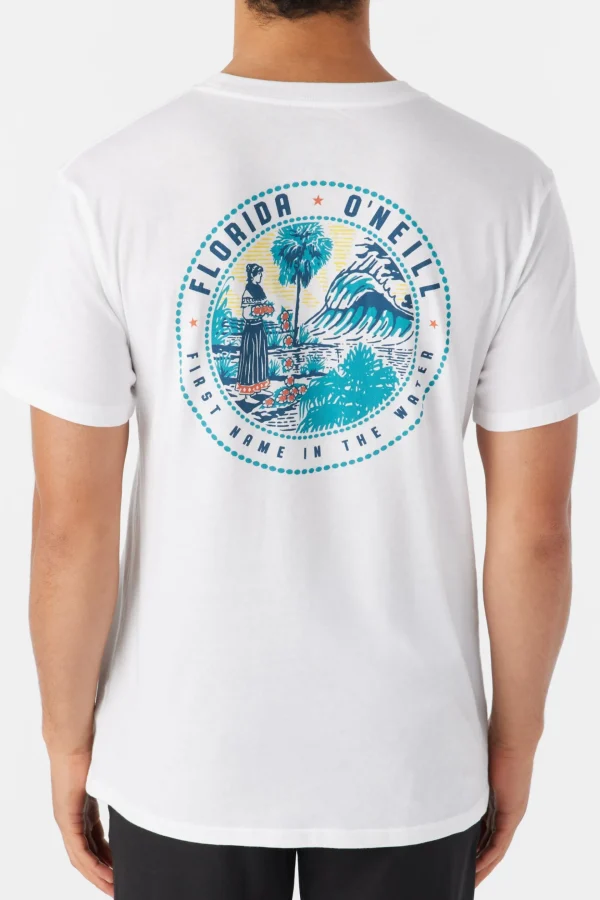 O’Neill Tees^THE SUNSHINE SEAL TEE WHITE