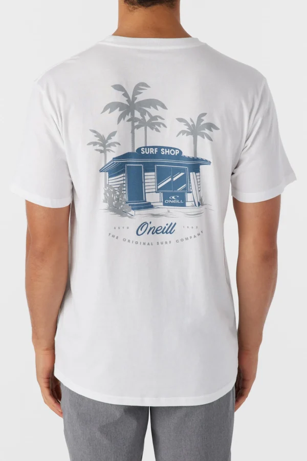 O’Neill Tees^THE SURF SHOP TEE WHITE