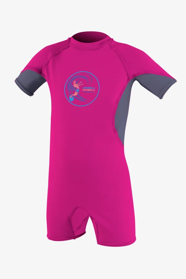 O’Neill Spring Suit | Spring Suits^TODDLER O'ZONE S/S SPRING WETSUIT BERRY/DUSK/WHT